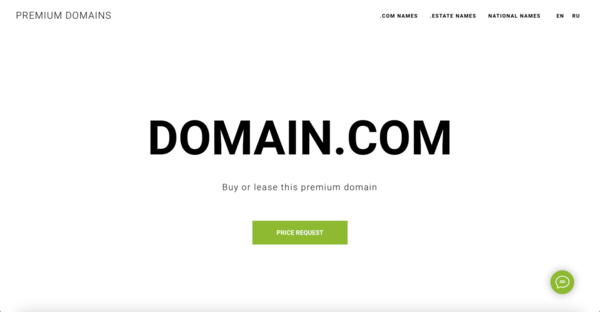 Domain Names Mini-Marketplace